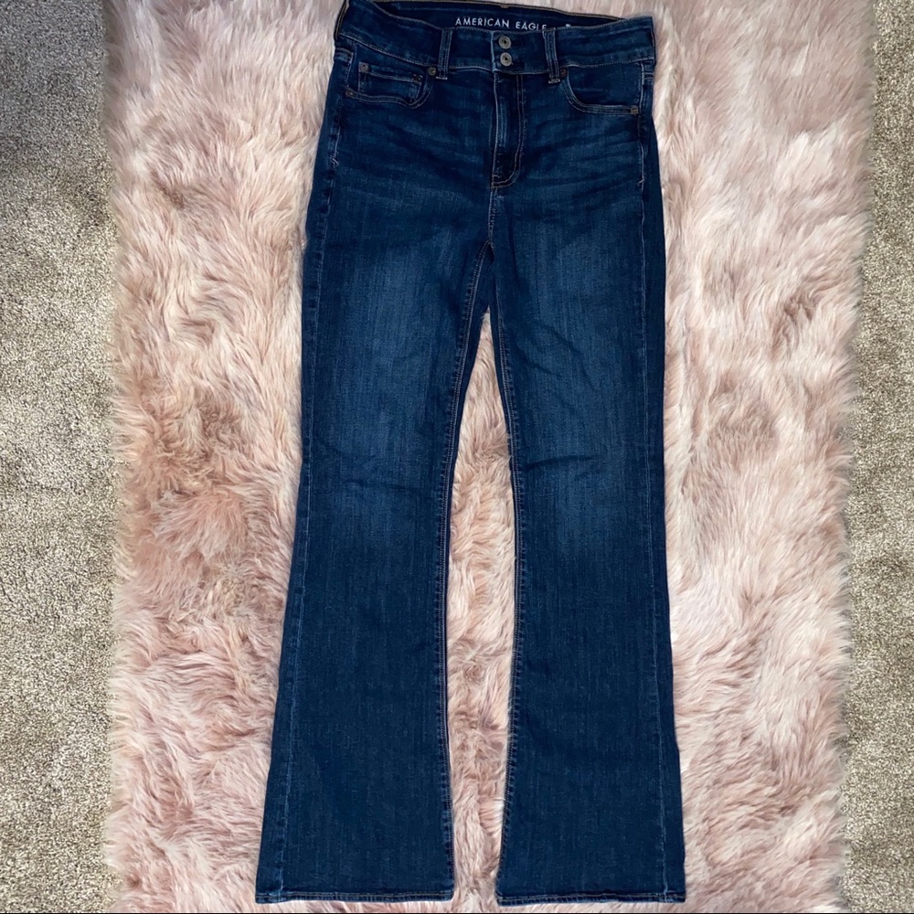 American Eagle Hi-Rise Artist Flare Jeans
